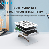 3.98 Inch AM EPD E-Reader ESP32-S3 Dual Core Xtensa LX7 70.2g Ringan E Ink Tanpa Layar Sentuh Pembaca Ebook