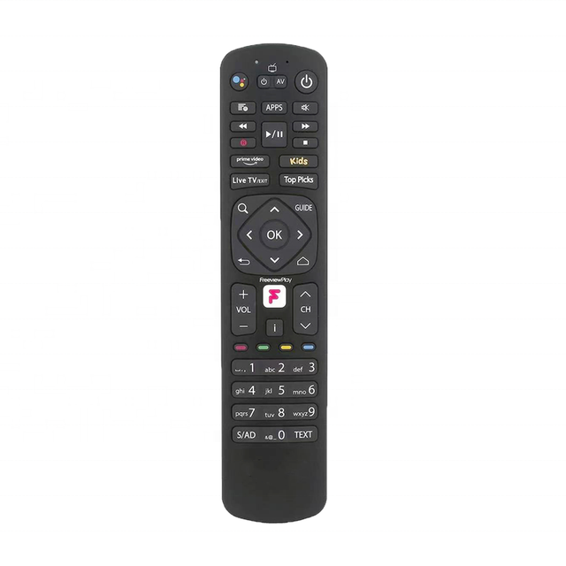 Hostrong Factory OEM ODM RM-C01 Universal Voice RCU Remote Control for Humax Aura TV Freeview Play Recorder Support Custom