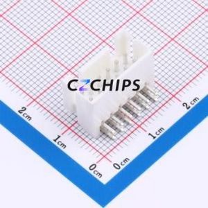 HC-XHD-2*6AW-05 Wire-to-Board Pin Header Bent Lead Through Hole,P=2.5mm Connector 2x6P 2.5mm Right Angle Insert DF1B - Product Image 1