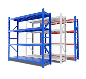 Scaffali Metallici Regolabili per Magazzino, Ripiani Impilabili in Acciaio, Scaffalature Metalliche Resistenti - Product Image 4