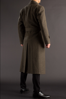 Europe Amérique Automne Hiver Nouvelle Laine Longs Manteaux Hommes Hiver Blazer Double Boutonnage Manteau OEM Laine Pardessus Fournisseur-Trench Coat