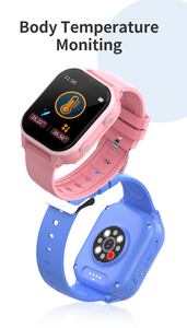 Montre intelligente pour enfants étanche IP 67 2024, 4G GPS connectée, fonction de réponse aux appels, forme carrée avec bracelet en gel de silicone - Product Image 2