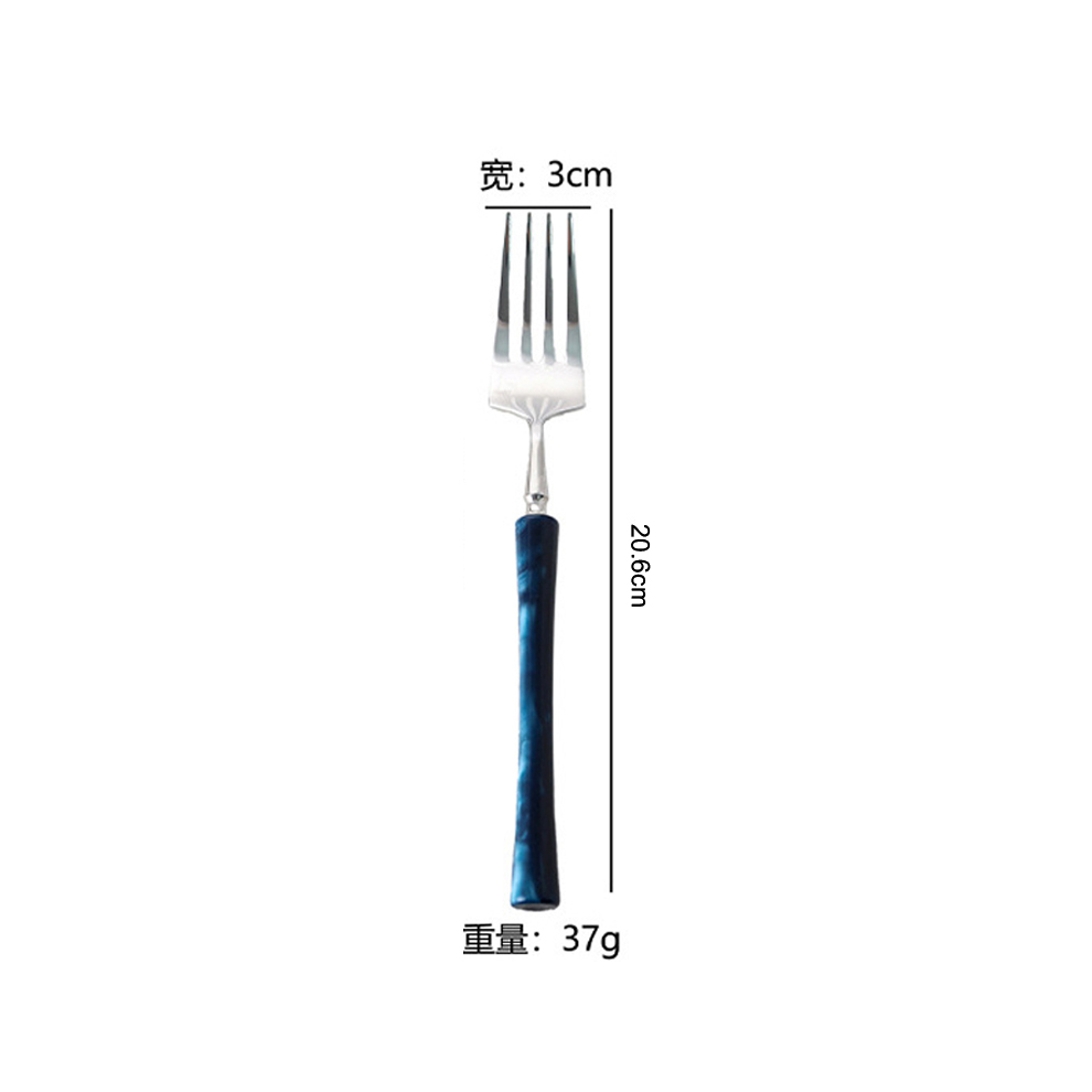 blue Dinner fork