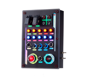 SIMZQI X5 racing simulator central control box RGB multifunctional control box diagram Master Speed Magic fanatec