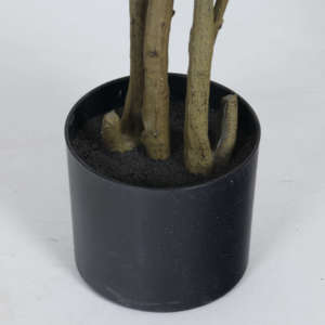 Plante en pot Ficus Altissima en plastique, <span class=keywords><strong>d</strong></span>écoration intérieure <span class=keywords><strong>pour</strong></span> bureau, jardin, maison, <span class=keywords><strong>plantes</strong></span> artificielles, verdure artificielle - Product Image 5