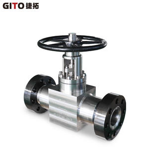 Válvula de Compuerta Roscada Forjada de Acero Inoxidable DN125 de Alta Presión con Control Eléctrico y Manual para Agua, Petróleo y Gas - Product Image 2