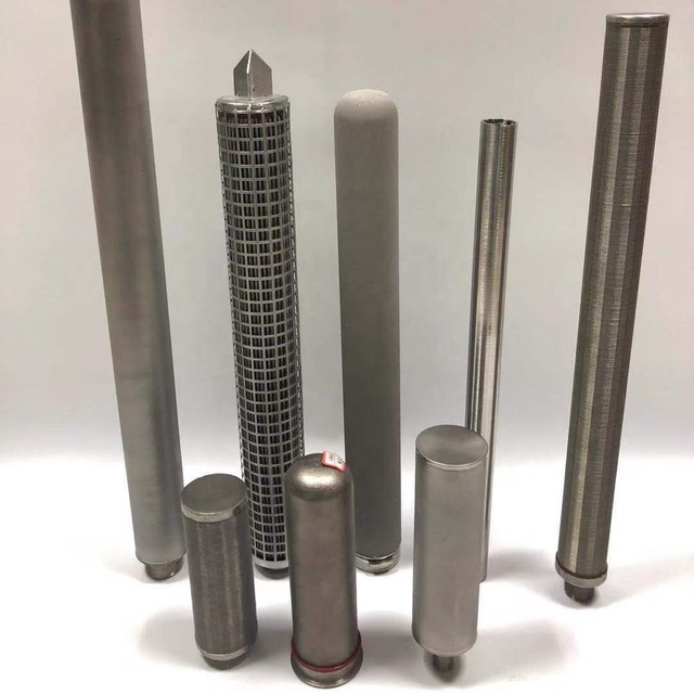 Stainless Steel/Titanium Powder Sintered Microns Porous Filter Cartridge