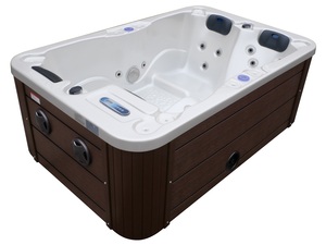 Bains à remous extérieurs Jacuzzier avec système Balboa pour loisirs en famille Écologique 3 places hors sol Approuvé CE - Product Image 2