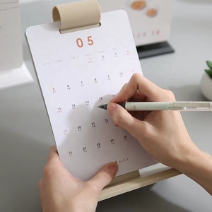 Lịch Giấy Để Bàn Lịch Để Bàn Theo Yêu Cầu Dập Nổi Nóng 13 Trang Lịch Để Bàn Phong Cách Trung Quốc Hàng Tháng - Product Image 5