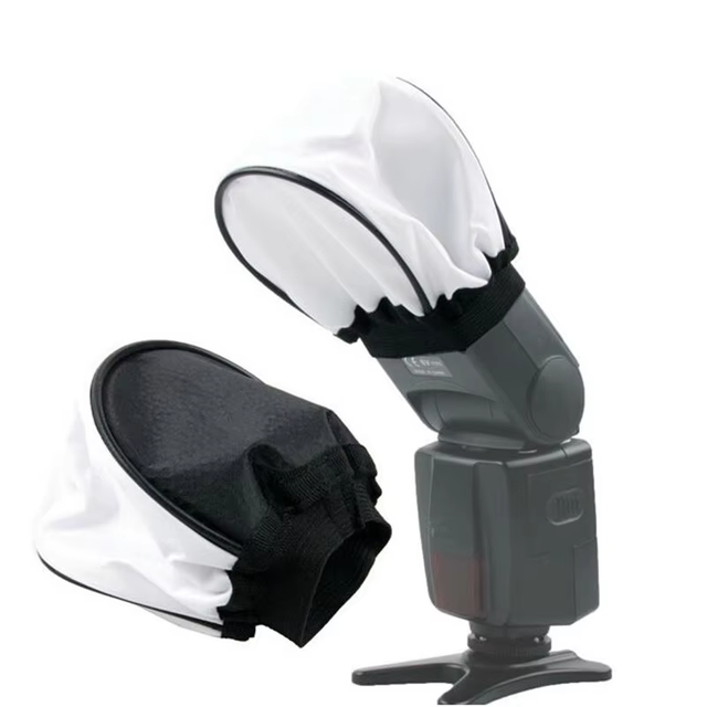 Universal Foldable External DSLR Camera Speedlite Flashlight Mini Diffuser Flash Light Cloth Soft Box for Universal DSLR Cameras