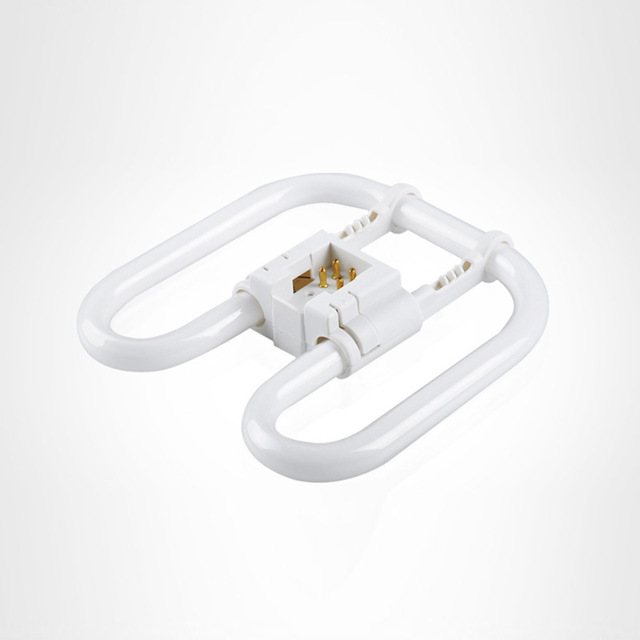 Energy Saving 2D Butterfly Fluorescent Light 110V 220V GR8 GR10Q Base 16W 21W 28W Ring Lamp for Commercial Lighting Bulk Supply