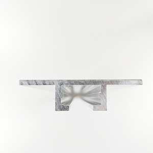 Usine 6061 6063 T5 T6 panneau de signalisation routière <span class=keywords><strong>goulotte</strong></span> profilés en aluminium extrudé en aluminium personnalisé - Product Image 3