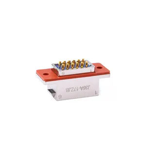 J36a 17zjb mil grade micro-d isolado, conector retangular