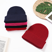 Bonnet d'hiver en tricot acrylique personnalisé et chaud et doux de qualité supérieure pour femmes et hommes adultes Bonnet pour femmes et hommes