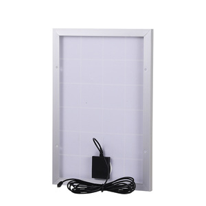 Panel Solar Winning Star de 12V 10W Policristalino, Sistema de Suministro de Energía para Exteriores - Product Image 3