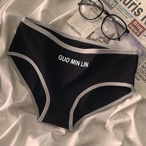 Vendita diretta della fabbrica all'ingrosso di alta qualità medio-vita delle donne mutandine di <span class=keywords><strong>cotone</strong></span> mutandine Sexy mutandine biancheria intima con il modello solido - Product Image 4