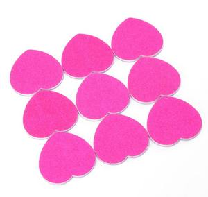 Nuevo creativo de la rosa en forma de corazón de lima de uñas pulido de doble cara uñas pulido de archivo de herramienta de la manicura - Product Image 5