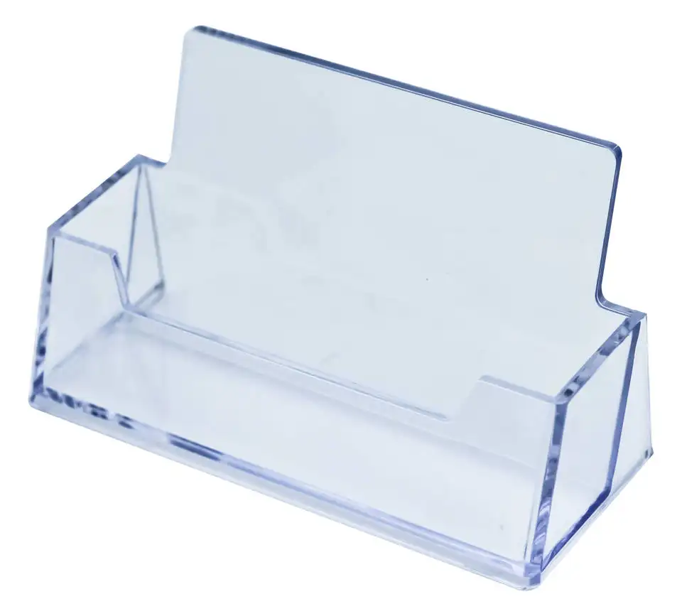 Factory Price Storage Name Card Holder Kejea PS Clear Plastic Business Card Box