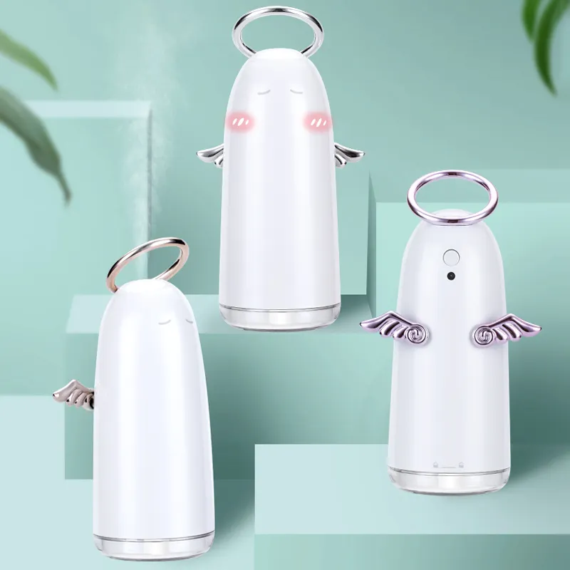 Haute enquête mignon humidificateur petit pulvérisateur visage corps vaporisateur désodorisant distributeur ménage Mini Portable muet humidificateur d'air