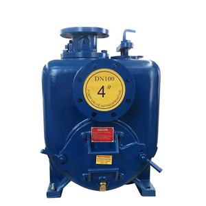 Bomba de Agua Centrífuga Autocebante de 4 Pulgadas con Motor, Sin Obstrucciones, para Tratamiento de Aguas Residuales - Product Image 1