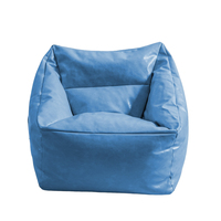 Décorations pour la maison pouf en cuir PU pouf citrouille pouf fauteuil inclinable fauteuil pouf d'extérieur robuste