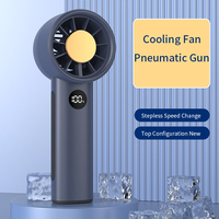 2024 mise à niveau ventilateur Turbo portable à grande vitesse 3000mah Mini ventilateur personnel USB Rechargeable puissant ventilateur de bureau OEM