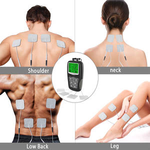 Mesin terapi <span class=keywords><strong>TENS</strong></span> Unit EMS Dual Channel pemijat Nadi Stimulator otot 510K - Product Image 4