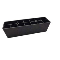 Pieds de canapé en plastique robustes et modernes, 180x50x50mm, adaptés à la production OEM par les fabricants de meubles, en PP