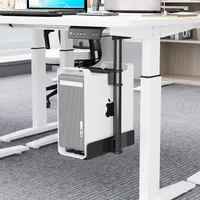 CP-02 support universel de boîtier de PC sous le bureau mur côté largeur hauteur réglable ordinateur CPU support Mainframe cintre hôte boîte support