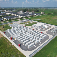 Système de stockage d'énergie tout-en-un 2000Kwh 1mw 2mwh 2mw 5mwh Armoire extérieure solaire conteneurisée Bess avec refroidissement par air