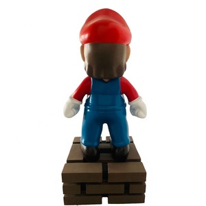 Statue <span class=keywords><strong>de</strong></span> <span class=keywords><strong>Super</strong></span> héros Mario en fibre <span class=keywords><strong>de</strong></span> verre, 5 pièces, personnage <span class=keywords><strong>de</strong></span> dessin animé, travail, décoration pour magasins/centres commerciaux - Product Image 2