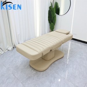 Fauteuil de beauté Kisen à dossier incurvé, 3 moteurs, électrique, personnalisable pour salon, table de tatouage réglable en promotion - Product Image 3