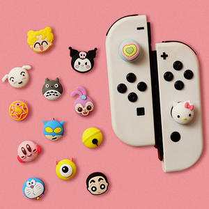 Fundas de Silicona Suave para Joystick 4 en 1, Personalizadas con Dibujos Animados, Lindas Cubiertas para Palancas de Mando para Nintendo Switch Lite - Product Image 3
