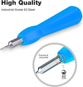 Destornillador para videoportero con puntas de doble extremo y mango, destornillador Torx T6 y T15 de repuesto para modelos de videoportero Ring - Product Image 3