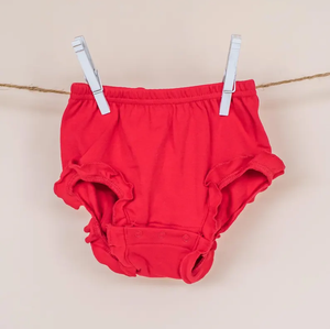 All'ingrosso cotone 100% Bloomers per neonati con bottoni personalizzati abbigliamento per <span class=keywords><strong>neonata</strong></span> 0-3 mesi copri pannolini per bambini - Product Image 3