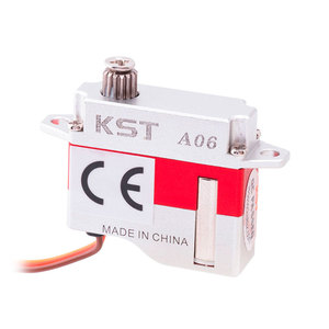 Ventes Flash KST A06 V6.0 DC4.2V 1.4Kgf.cm 0.11sec Micro Servo Numérique à Double Roulement et Engrenages Métalliques pour Avions RC, Boîtier en Alliage d'Aluminium F3K - Product Image 3
