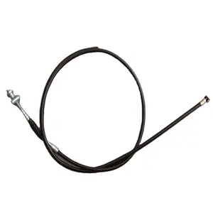 Kabel rem belakang sepeda motor hitam logam 105mm penjualan laris kabel rem belakang Comp kabel rem parkir sepeda motor untuk CG125