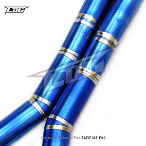 Tubos de Escape Boska de Titanio para M5 F90 4.4T 2018-2023, Silenciador Valvetronic, Tubos Intermedios X, Sonidos Modificados - Product Image 4