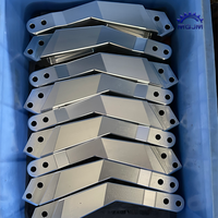 Pièces métalliques en aluminium usinées CNC 5 axes de haute précision sur mesure pour jantes/adaptateurs/plaques de course automobile