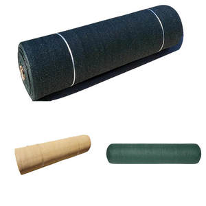 Malla de sombreo de punto por urdimbre 100% HDPE virgen, estabilizada contra rayos UV, verde oscuro, 80 g/m², con 40% y 80% de tasa de sombreo, corte para invernaderos y agricultura - Product Image 4
