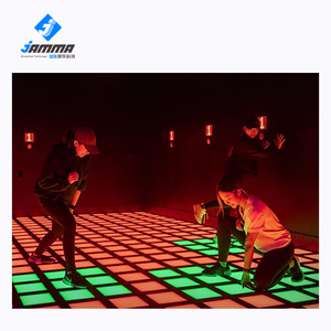 Tương tác gạch lát sàn trò chơi sang trọng Đảng ánh sáng pixel tầng LED trò chơi 3D sàn nhảy để bán - Product Image 5