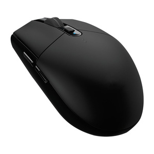 2.4GHz không dây chơi game pin chuột Ergonomic quang LED Backlit 6 nút <span class=keywords><strong>1</strong></span> con lăn cả hai tay cho văn phòng trò chơi DPI 1600 - Product Image 2