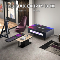 Boîtier TV Android 13 Z6 Mini+ Quad Core avec Wi-Fi double bande 2 Go/8 Go, télécommande vocale et lecteur multimédia 4K – Meilleure vente