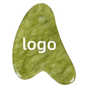 Gran oferta de cuidado Facial de piel Natural Jade GUASHA Facial antienvejecimiento Gua Sha Board Gemstone Rose Quartz Skincare Massage - Product Image 3