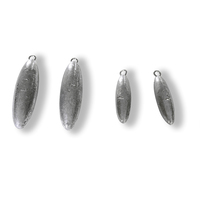 Plombs de pêche à la traîne à boucle unique 16G-1500G, matériel de pêche