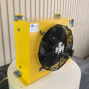 เครื่องทำความเย็นไฮดรอลิกแบบใช้ลม Magnolia รุ่น AH1012T 12V-24V 220V-380V หม้อน้ำแบบถังน้ำมันแนวตั้ง สำหรับเครื่องจักรปิโตรเลียม - Product Image 1