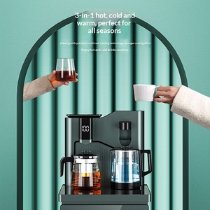 Tea Bar Machine Home New Fully Automatic Living Room High-End Metal Voice Control Remote All-in-One Vertical <strong>Water</strong> <strong>Dispenser</strong> - Product Image 2