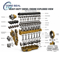 Forged Steel Crankshaft 517671 ME082505 for Mitsubishi Fuso Truck Kato HD700 HD820 Excavator 6D31 6D31T Engine