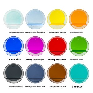 Boîte de présentation ronde transparente en acrylique pour salon, entrée, <span class=keywords><strong>rangement</strong></span> tendance pour figurines, jouets, magazines et cosmétiques - Product Image 3