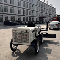 Machine de nivellement laser vibrante intégrée pour un fini ultra-nuancé – Équipement de pavage de béton pour sols d'atelier